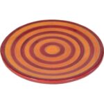 Talerz ceramiczny w pasy 25 cm