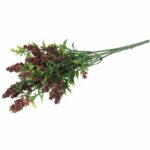 BUKIET 5 GAŁĄZEK TAWUŁKI 28 CM KOLOR BRĄZOWY - obrazek 3