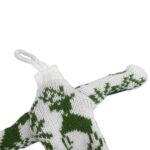 Ozdoba bożonarodzeniowa zawieszka SWETEREK z materiału 13 cm ZIELONY - obrazek 2