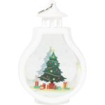 LAMPION ŚWIĄTECZNY LATARENKA DEKORACJA ŚWIETLNA LED BOŻE NARODZENIE choinka - obrazek 2