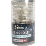 LAMPKI CHOINKOWE 120 LED IP20 ZIMNY BIAŁY NA BATERIE - obrazek 2