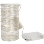 LAMPKI CHOINKOWE 120 LED IP20 ZIMNY BIAŁY NA BATERIE - obrazek 3