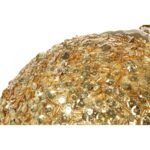 DUŻA DEKORACJA ŚWIĄTECZNA - KULA 30 CM ZAWIESZKA ZŁOTA - obrazek 3