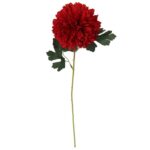 CZOSNEK KULKA KWIAT SZTUCZNY CZERWONY
