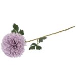 Sztuczny kwiat Czosnek kulka w kolorze fioletowym - 50 cm - obrazek 3