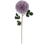 Sztuczny kwiat Czosnek kulka w kolorze fioletowym - 50 cm