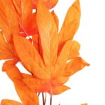 GAŁĄZKA LIŚCI KLONU 97 CM pomarańczowa - obrazek 2