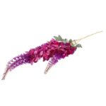 GLICYNIA GAŁĄZKA 3 KWIATÓW 96 CM KOLOR FIOLETOWY - obrazek 3