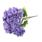 Bukiet 5 hortensji w kolorze fioletowym - obrazek 3