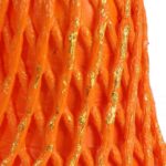 Dzwon Bożonarodzeniowy Pomarańczowy 8 cm - Ozdoba Styropianowa - obrazek 2