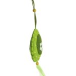 Zielona Ozdoba Wielkanocna - Filcowe Jajko na Tasiemce 60 cm - obrazek 3