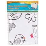 Obrus świąteczny na stół Wielkanocny  do kolorowania 150x85cm - obrazek 2