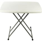 Składany STÓŁ Stolik Turystyczny CATERINGOWY BIAŁY