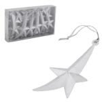 KPL. 12 ZAWIESZEK GWIAZDEK SREBRNYCH