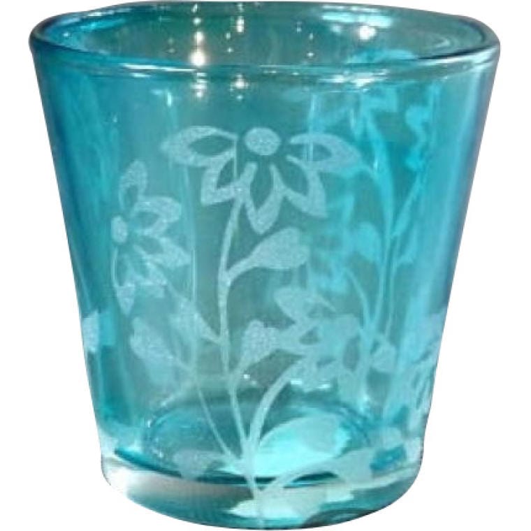 ES10SC079Cniebieski Świecznik niebieski 6 cm - obrazek 1