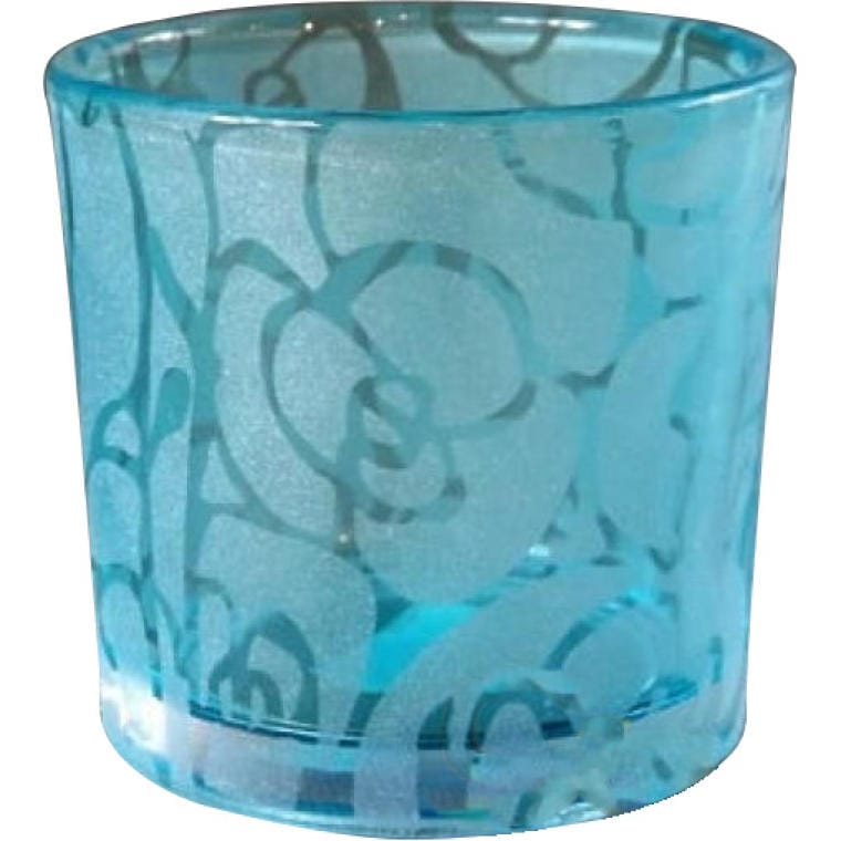 ES10SC346Bniebieski Mały świecznik niebieski - obrazek 1