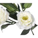 Biała Gałązka Eustomy - Sztuczny Kwiat o Realistycznym Wyglądzie 70 cm - obrazek 3