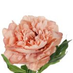 PIWONIA KWIAT SZTUCZNY ŁOSOSIOWY - obrazek 2