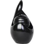 Fontanna Dekoracyjna LED z Pompką, Kolor Czarny, Nawilżająca Powietrze F001B