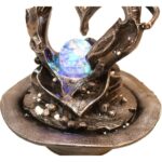 Fontanna Rajskie Spotkanie z LED i Parą trzymającą się za ręce F002B - obrazek 2