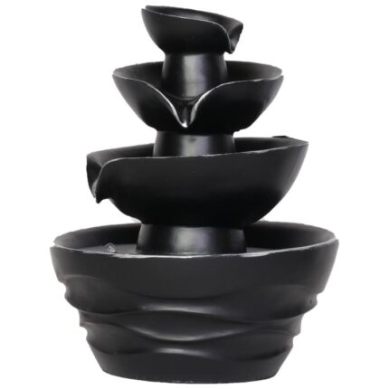 Fontanna Dekoracyjna z Podświetleniem LED i Nawilżaczem Powietrza F003B