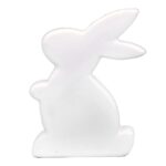 ZAJĄCZEK CERAMICZNY FIGURKA BIAŁA 10CM