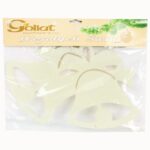 Ozdoba bożonarodzeniowa zawieszka filcowa DZWONY 30 cm KREMOWA - obrazek 2