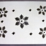 Serweta filcowa prostokątna w kolorze kremowym