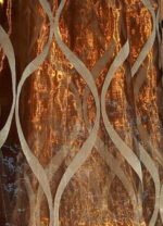 Firana brązowo-beżowa [FIR/1c] - obrazek 2