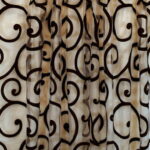 Firana ciemnobeżowa [FIR/1i]