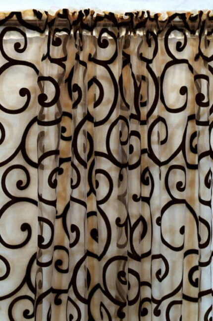 Firana ciemnobeżowa [FIR/1i]