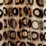 Firana ciemnobeżowa [FIR/1m]