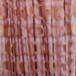 Firana bordowo- beżowa[FIR/1n]