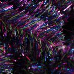 Choinka Świąteczna Fluo w Kolorach Zielonym i Fioletowym 210 cm - obrazek 3