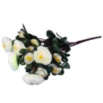 BUKIET KAMELII 35 CM KOLOR BIAŁY - obrazek 3