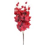 BLUSZCZ BUKIET 7 GAŁĄZEK 63 CM KOLOR CZERWONY