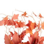 BLUSZCZ BUKIET 7 GAŁĄZEK 63 CM KOLOR ŁOSOSIOWY - obrazek 2