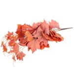 BLUSZCZ BUKIET 7 GAŁĄZEK 63 CM KOLOR ŁOSOSIOWY - obrazek 3