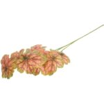 CALADIUM GAŁĄZKA LIŚCI OZDOBNYCH 82 CM KOLOR CZERWONY - obrazek 3