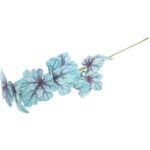 CALADIUM GAŁĄZKA LIŚCI OZDOBNYCH 82 CM KOLOR NIEBIESKI - obrazek 3