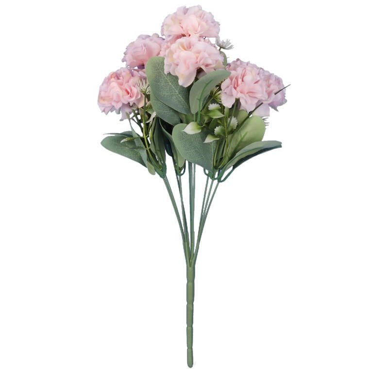 FLV134021JR BUKIET 10 CHRYZANTEM 43 CM KOLOR JASNO RÓŻOWY - obrazek 1