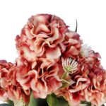 BUKIET 10 CHRYZANTEM 43 CM KOLOR ŁOSOSIOWY - obrazek 2