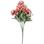 BUKIET 10 CHRYZANTEM 43 CM KOLOR ŁOSOSIOWY