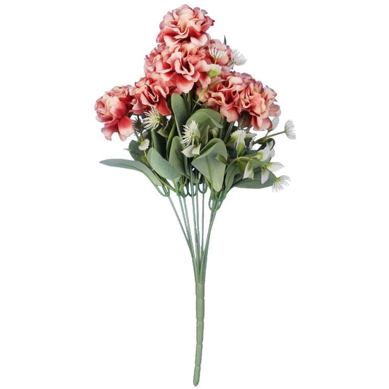 FLV134021LOS BUKIET 10 CHRYZANTEM 43 CM KOLOR ŁOSOSIOWY - obrazek 1