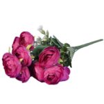 BUKIET 10 KACZEŃCY 44 CM KOLOR BORDOWY - obrazek 3