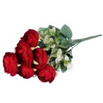 BUKIET 10 KACZEŃCY 44 CM KOLOR CZERWONY - obrazek 3