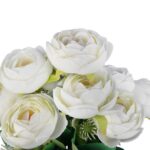 BUKIET 10 KACZEŃCY 44 CM KOLOR KREMOWY - obrazek 2