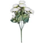 BUKIET 10 KACZEŃCY 44 CM KOLOR KREMOWY