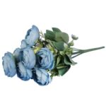 BUKIET 10 KACZEŃCY 44 CM KOLOR NIEBIESKI - obrazek 3