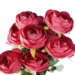 BUKIET 10 KACZEŃCY 44 CM KOLOR RÓŻOWY - obrazek 2